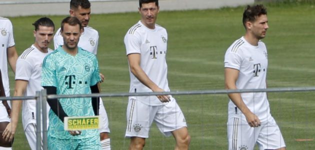 صور: ليفاندوفسكي ينتظم في تدريبات بايرن ميونخ | كورة لايف تيفي | koora live Tv | مباريات اليوم بث مباشر جوال kooralive