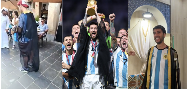 جاري البحث عنه في سوق واقف.. البشت العربي يسرق الأضواء من ميسي والأرجنتين ويتحول لحديث العالم | كورة لايف تيفي | koora live Tv | مباريات اليوم بث مباشر جوال kooralive