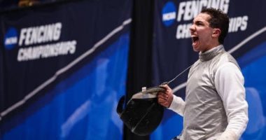 محمد حمزة يكتسح بطل كندا ويتأهل لثمن نهائى بطولة العالم للسلاح | كورة لايف تيفي | koora live Tv | مباريات اليوم بث مباشر جوال kooralive